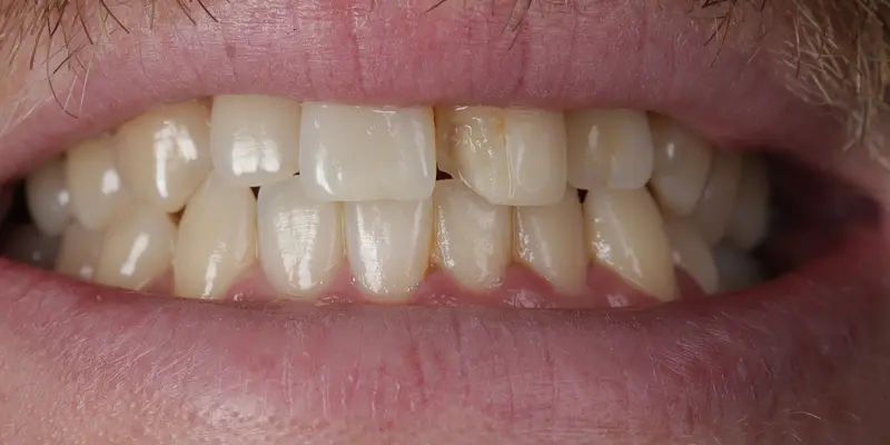 Composite Restorations Before